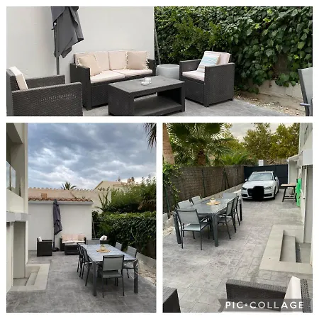 6-8 Personnes A Rdc Sorra Blau Apartman Roses
